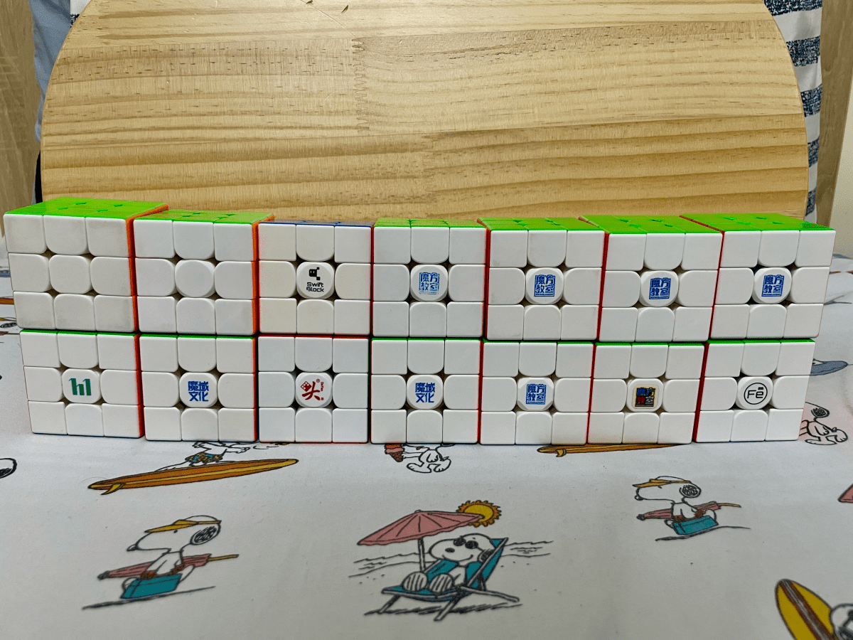 Ranking my Speedcubes